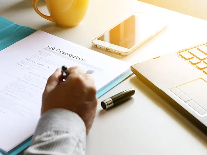 دليل الأوصاف الوظيفية – الادارة